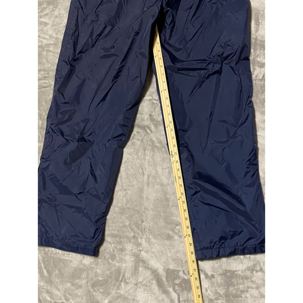 Nike Men's Navy Blue Nylon Track Pants Athletic Joggers Size L - Picture 4 of 8
